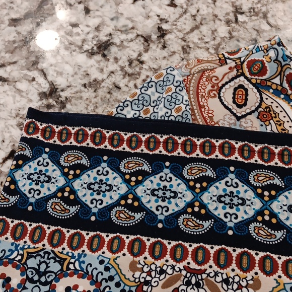 CHICOS Paisley Getaway Dress SIZE L - Picture 11 of 12